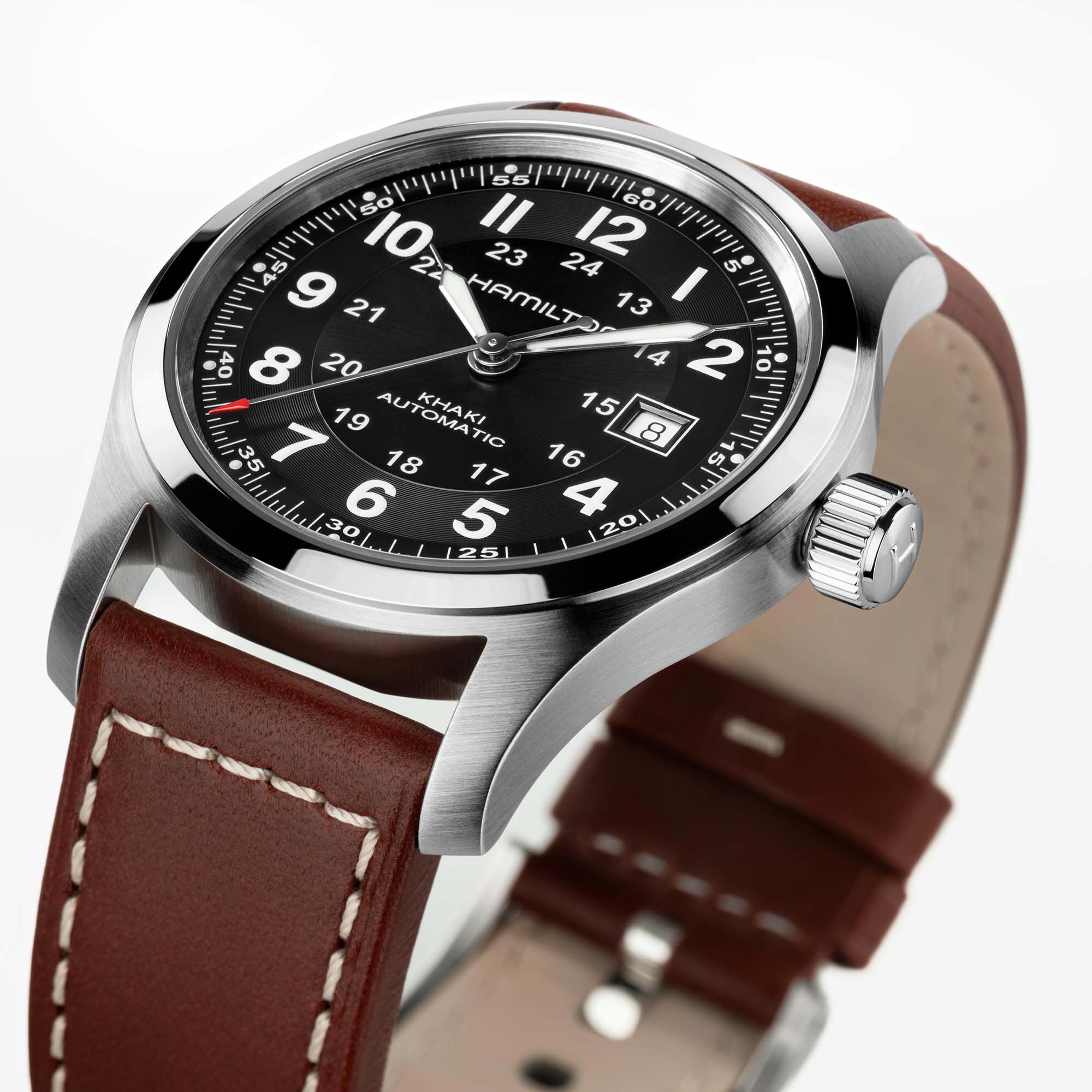 5*6様 Hamilton Khaki Field 腕時計 Hamilton Khaki Field Automatic 42 mm Stainless Steel | Maison Birks